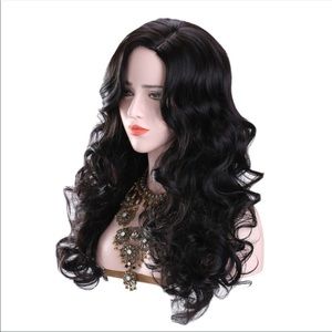 Heat resistant 22in synthetic wig